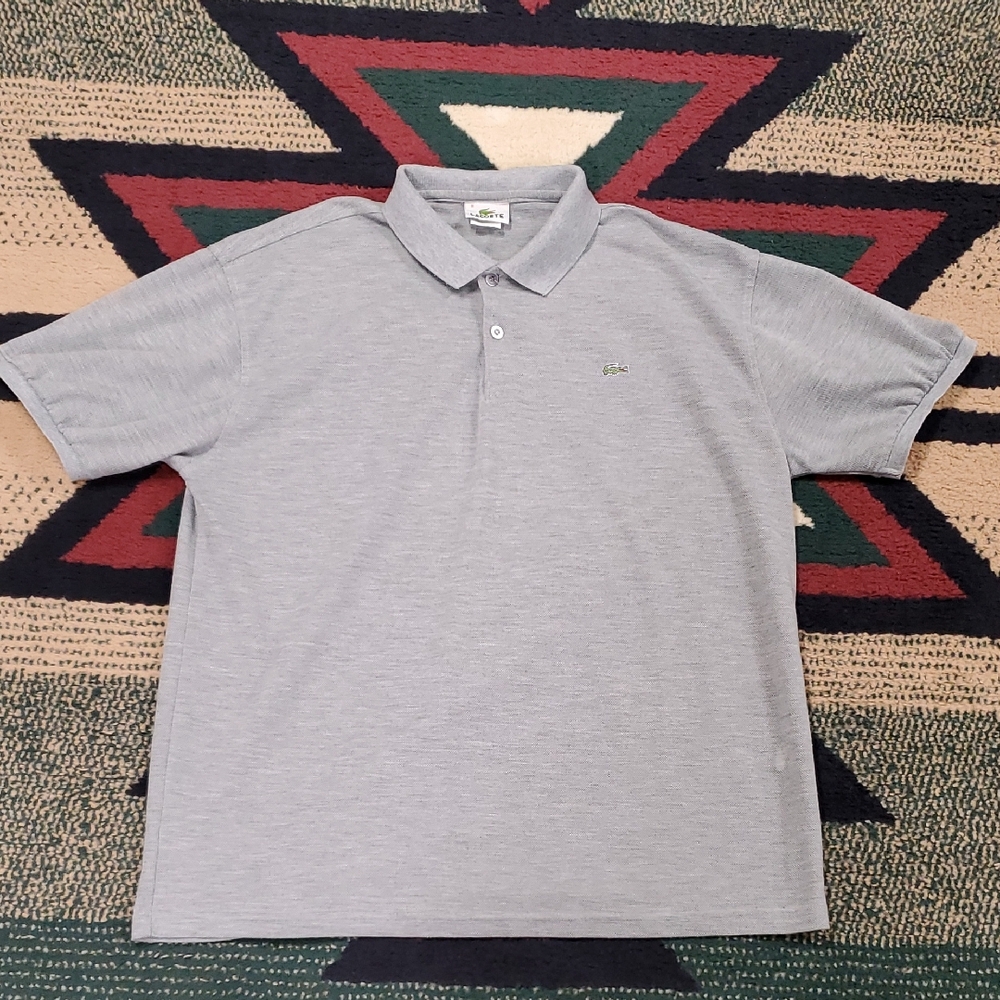 Lacoste Light Gray Polo Shirt